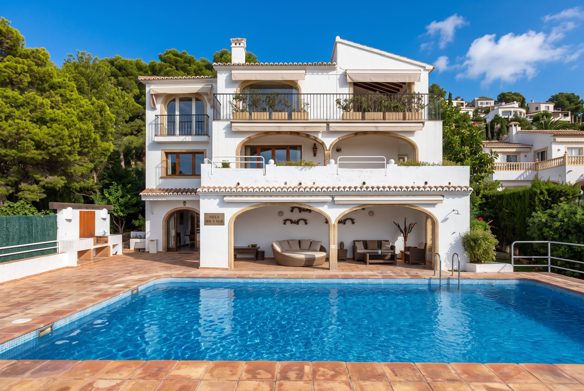 fotografia inmobiliaria en alicante - piscina