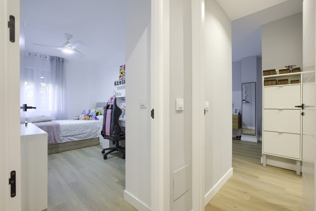 fotografia de un piso en madrid