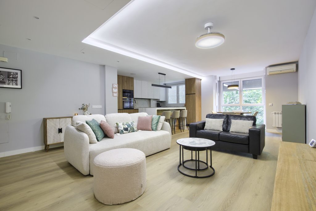 fotografia de un piso en madrid