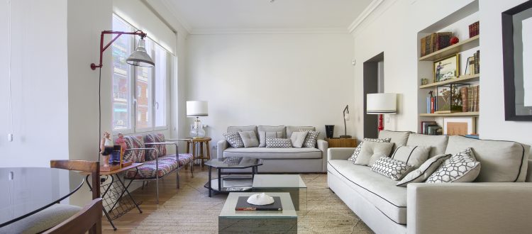 Fotografia Inmobiliaria en una vivienda de Chueca, Madrid