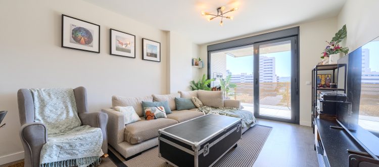 26. Fotografía de interiores de una vivienda funcional en Segovia