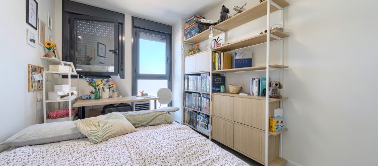 3. Fotografía profesional de interiores de un piso en Segovia